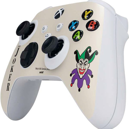 DC Comics The Joker Calling Card Xbox Series S Controller Skin
